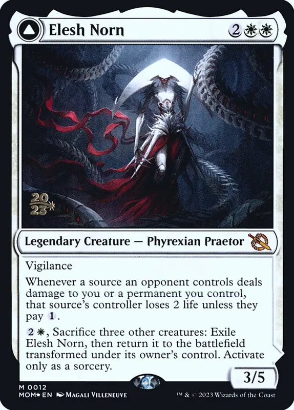 Elesh Norn // The Argent Etchings [March of the Machine Promos]