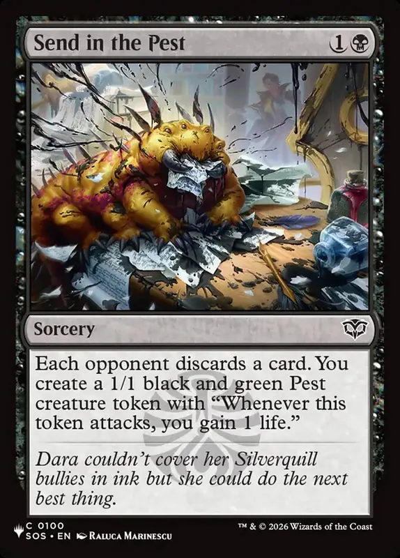 Send in the Pest [The List]
