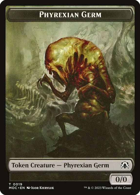 Phyrexian Germ [March of the Machine Commander Tokens]