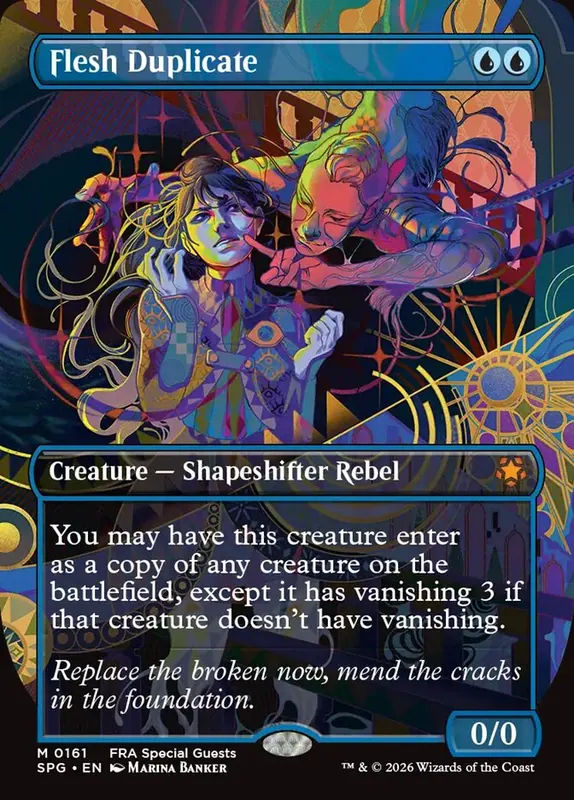 Flesh Duplicate (Borderless) [Reality Fracture Special Guests]
