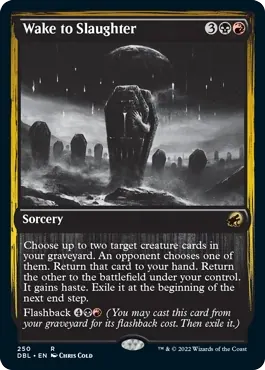 Wake to Slaughter [Innistrad: Double Feature]