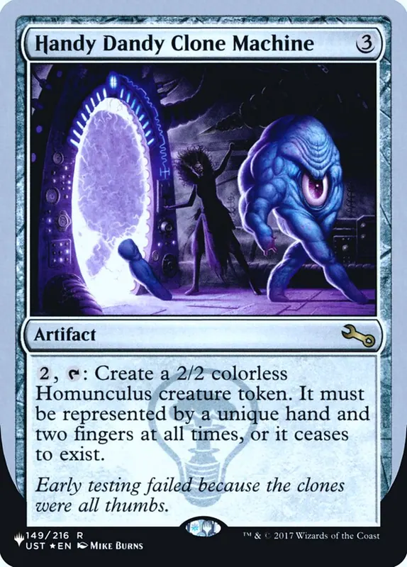 Handy Dandy Clone Machine [The List (Unfinity Foil Edition)]