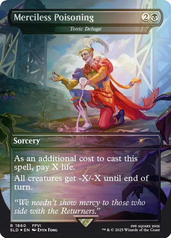 Merciless Poisoning - Toxic Deluge (Rainbow Foil) [Secret Lair Drop Series]
