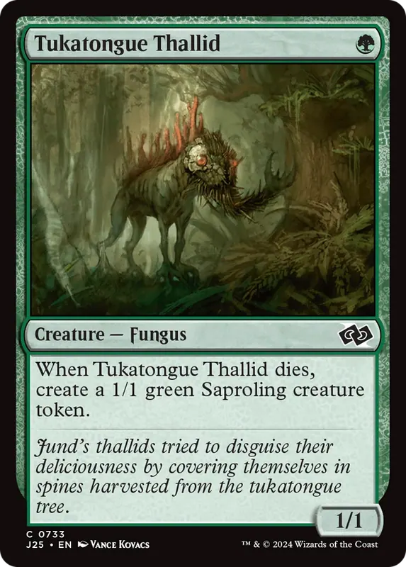 Tukatongue Thallid [Foundations Jumpstart]