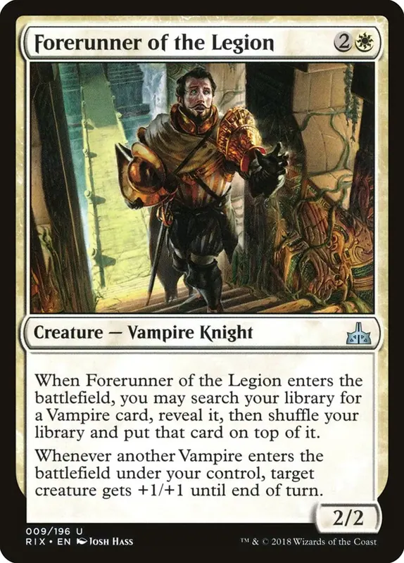Forerunner of the Legion [Rivals of Ixalan] - Español