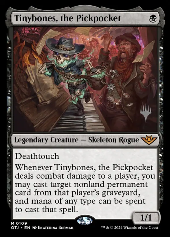 Tinybones, the Pickpocket [Outlaws of Thunder Junction Promos]
