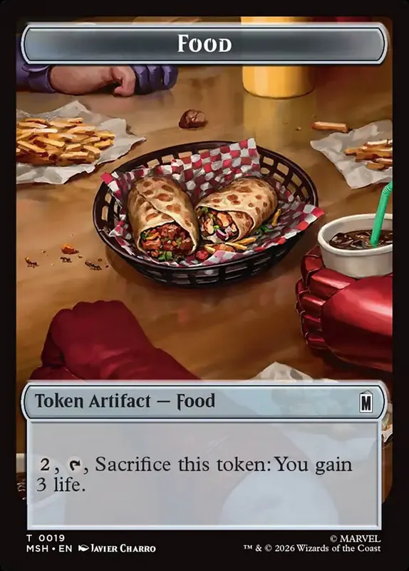 Food [Marvel Super Heroes Tokens]