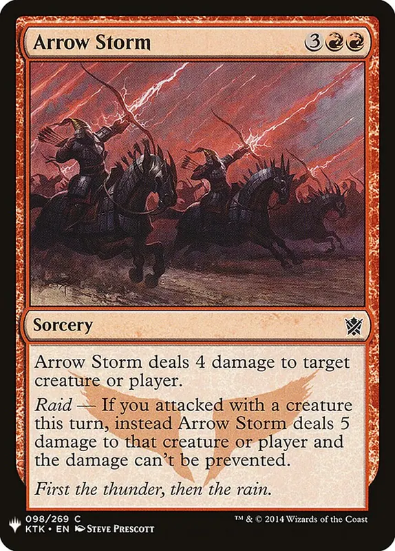 Arrow Storm [The List]