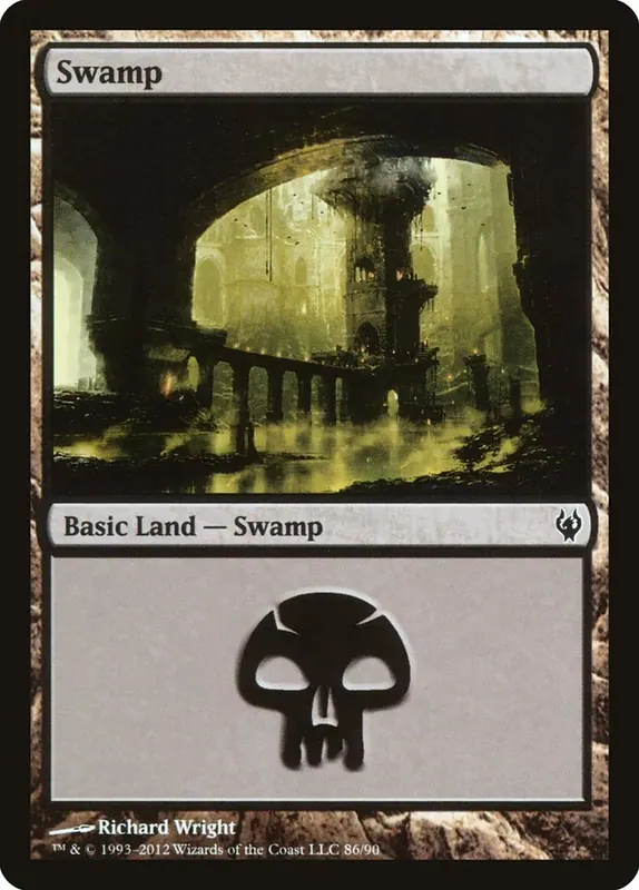 Swamp (86) [Duel Decks: Izzet vs. Golgari]