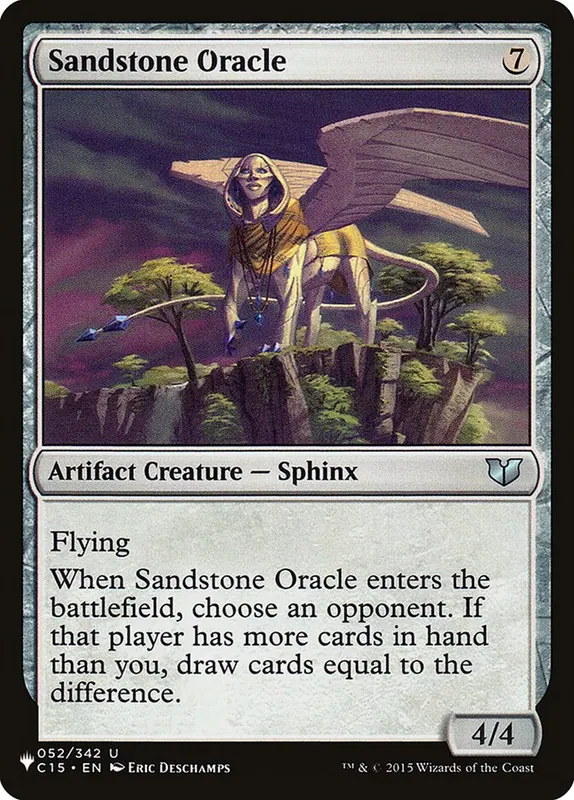 Sandstone Oracle [The List]