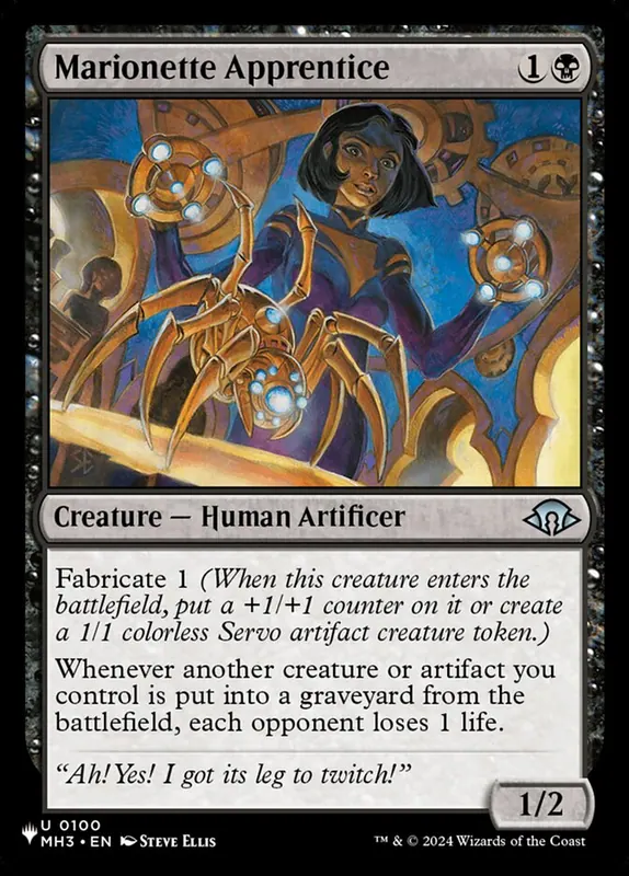 Marionette Apprentice [The List]