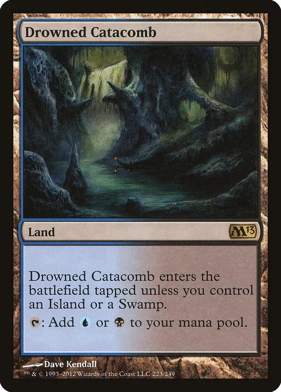 Drowned Catacomb - Chino simplificado [Magic 2013]