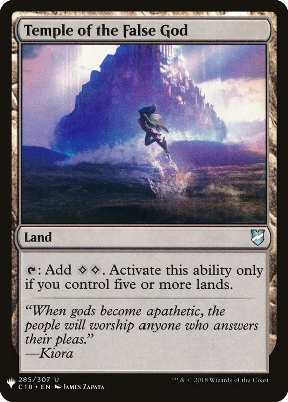 Temple of the False God [The List]