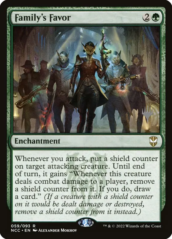 Family's Favor [New Capenna Commander Promos]