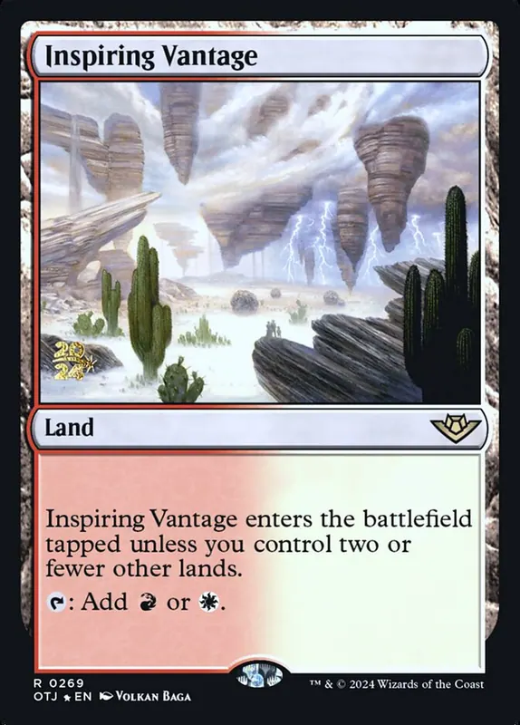 Inspiring Vantage [Outlaws of Thunder Junction Promos]