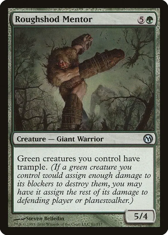 Roughshod Mentor [Duels of the Planeswalkers]