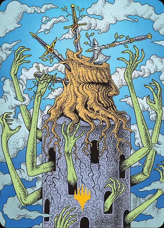 Flourishing Grapple // Flourishing Grapple [Reality Fracture Art Series]