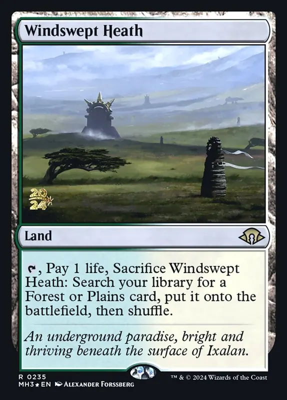 Windswept Heath [Modern Horizons 3 Promos]