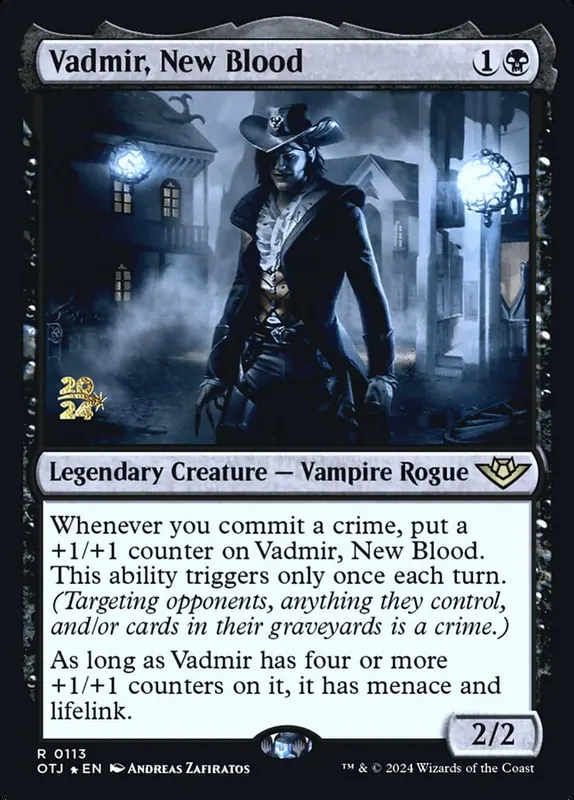 Vadmir, New Blood [Outlaws of Thunder Junction Promos]