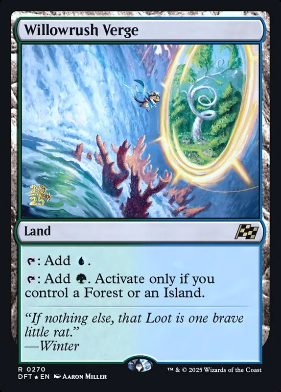 Willowrush Verge [Aetherdrift Promos]