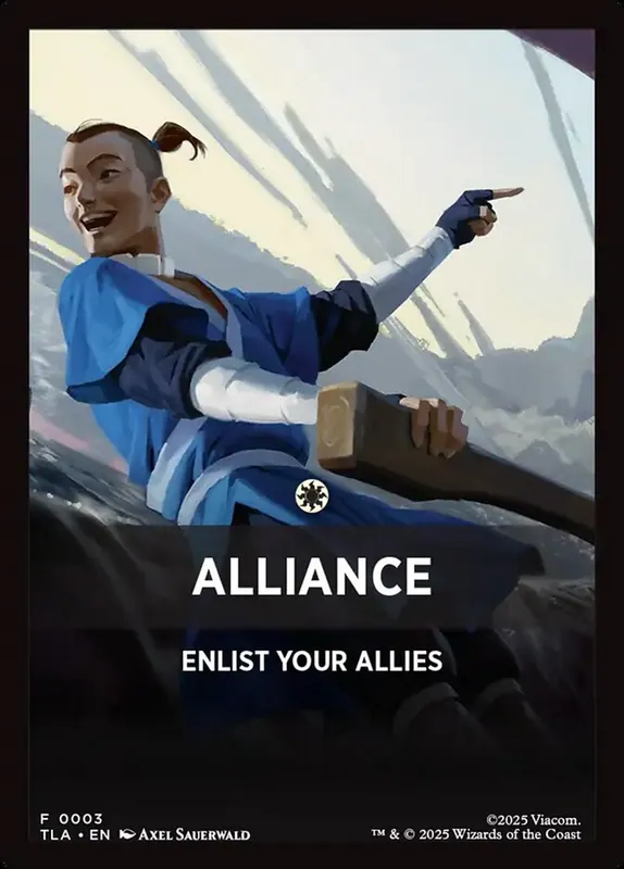 Alliance [Avatar: The Last Airbender Jumpstart Front Cards]