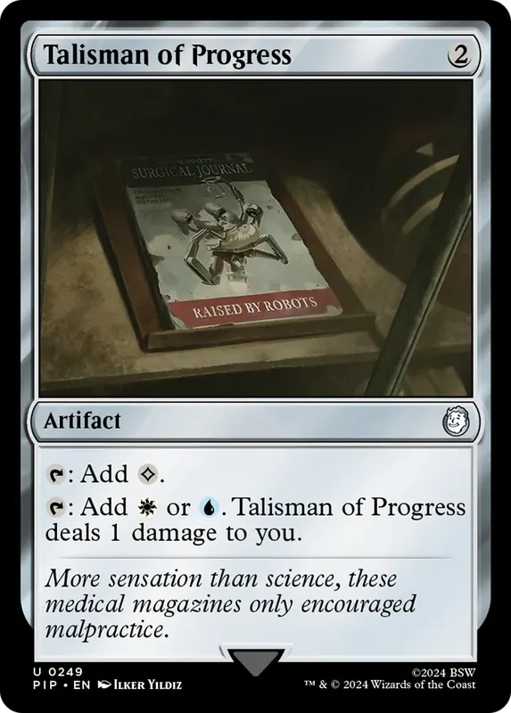 Talisman of Progress [Fallout]