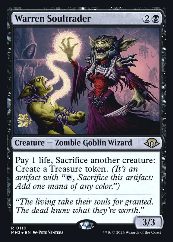 Warren Soultrader [Modern Horizons 3 Promos]