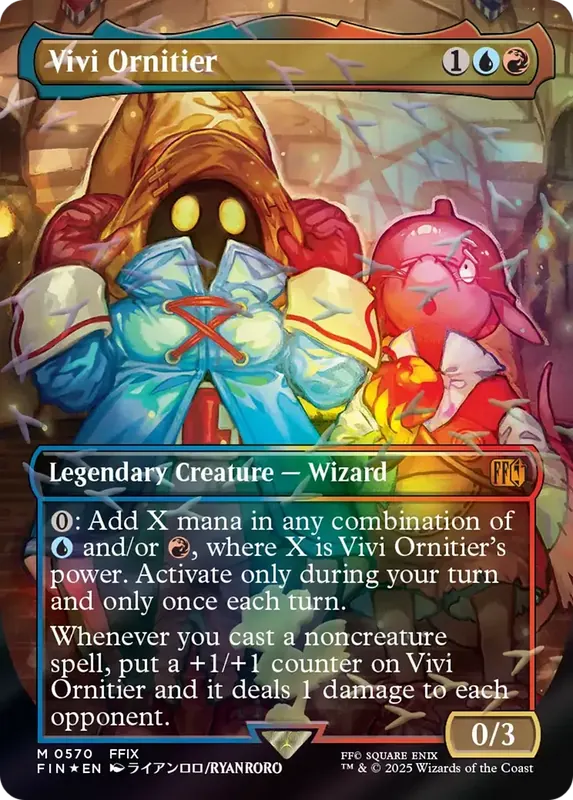 Vivi Ornitier (Borderless) (Chocobo Track Foil) [FINAL FANTASY]