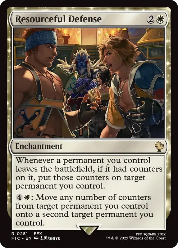 Resourceful Defense [FINAL FANTASY Commander]