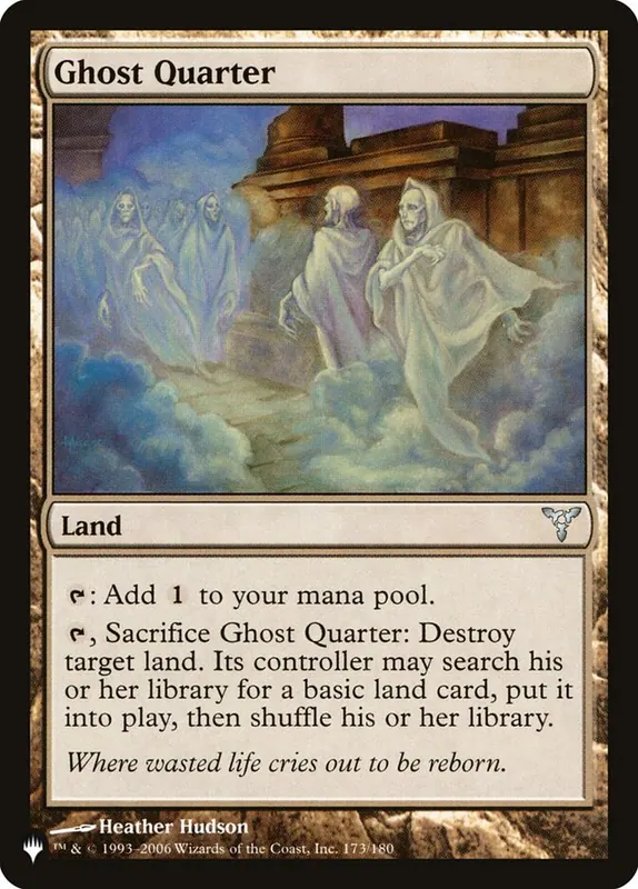Ghost Quarter [The List]