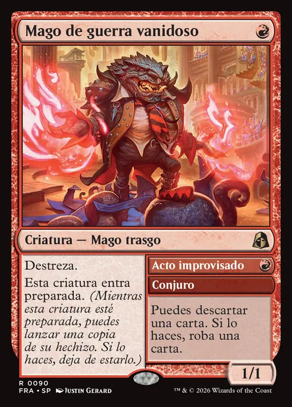 Pompous Battlemage // Improvised Act [Reality Fracture] - Español