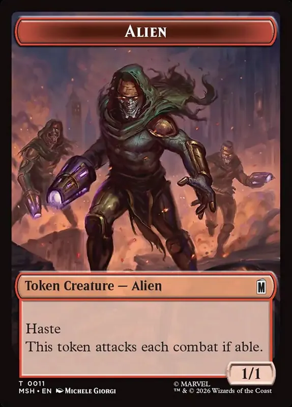 Alien [Marvel Super Heroes Tokens]