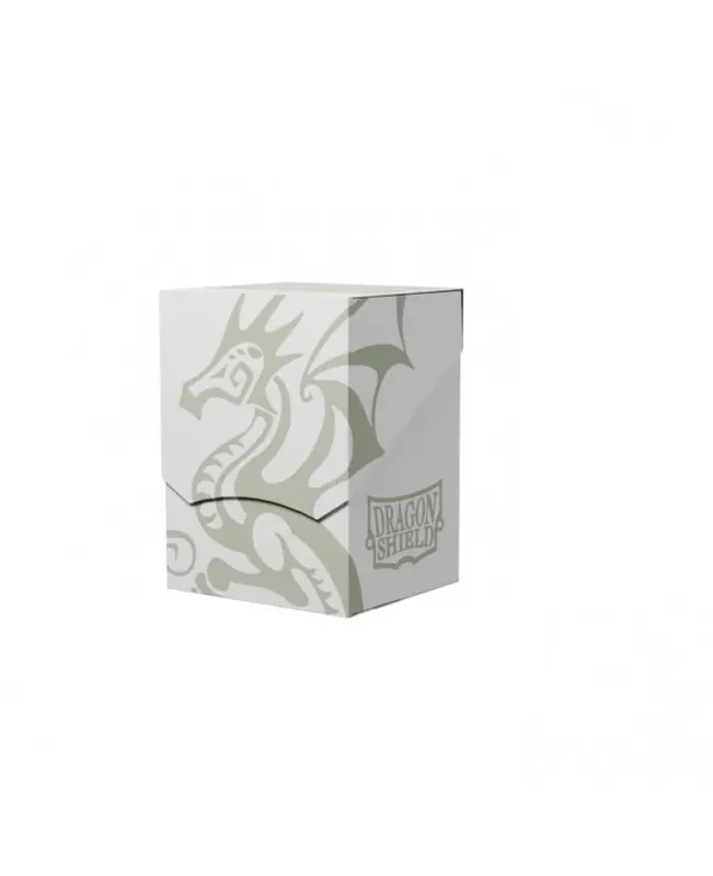 DRAGON SHIELD DECK SHELL WHITE/BLACK