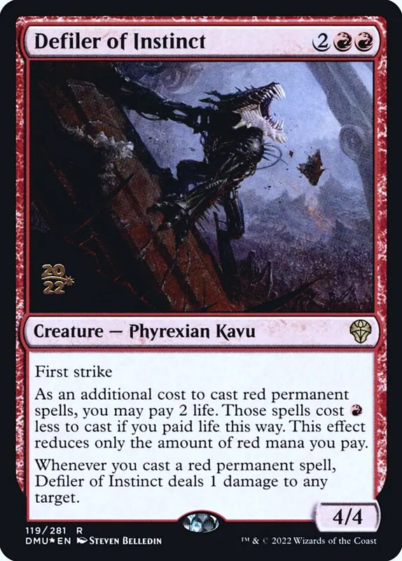 Defiler of Instinct [Dominaria United Promos]