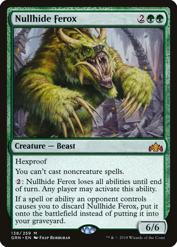 Nullhide Ferox [Guilds of Ravnica] - Japones