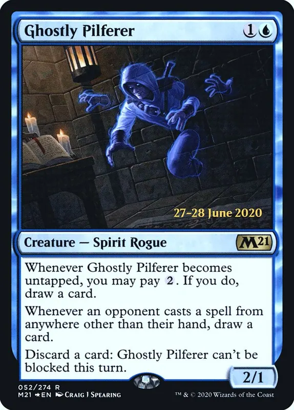 Ghostly Pilferer [Core Set 2021 Promos]
