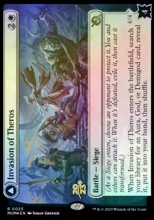 Invasion of Theros // Ephara, Ever-Sheltering [March of the Machine Prerelease Promos]