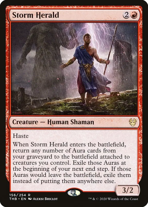 Storm Herald - Español [Theros Beyond Death]