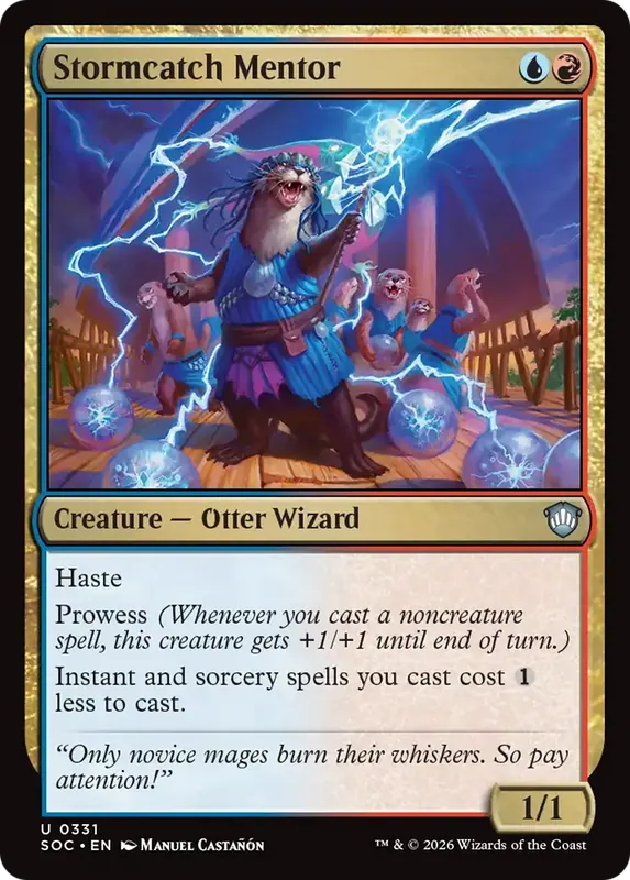 Stormcatch Mentor [Secrets of Strixhaven Commander]
