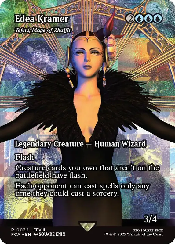 Edea Kramer - Teferi, Mage of Zhalfir (Showcase) [FINAL FANTASY : Through the Ages]