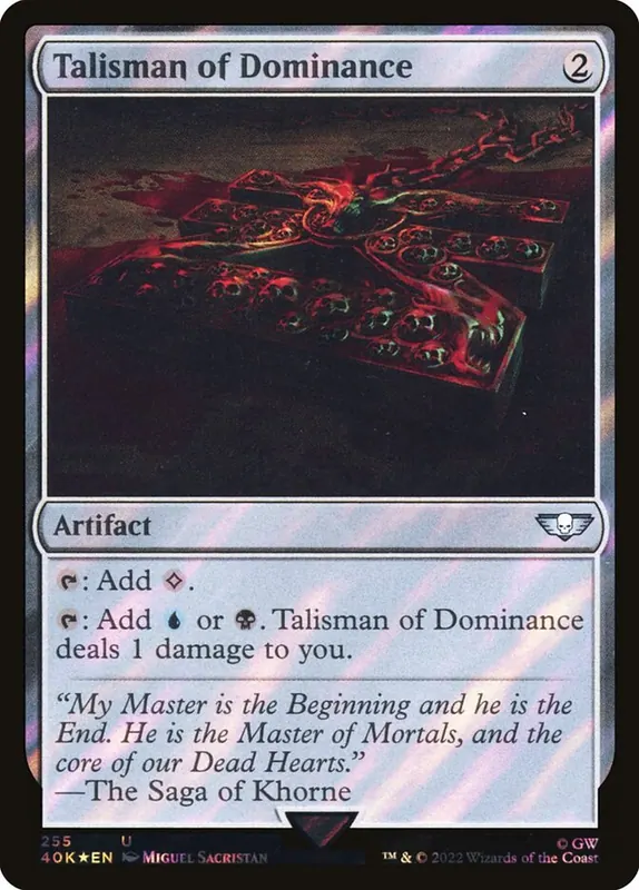 Talisman of Dominance [Warhammer 40,000 Commander]