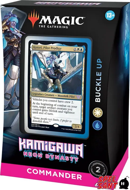 MTG COMMANDER DECK KAMIGAWA DINASTIA DE NEON MEJORAS POR DOQUIER ESPAÑOL
