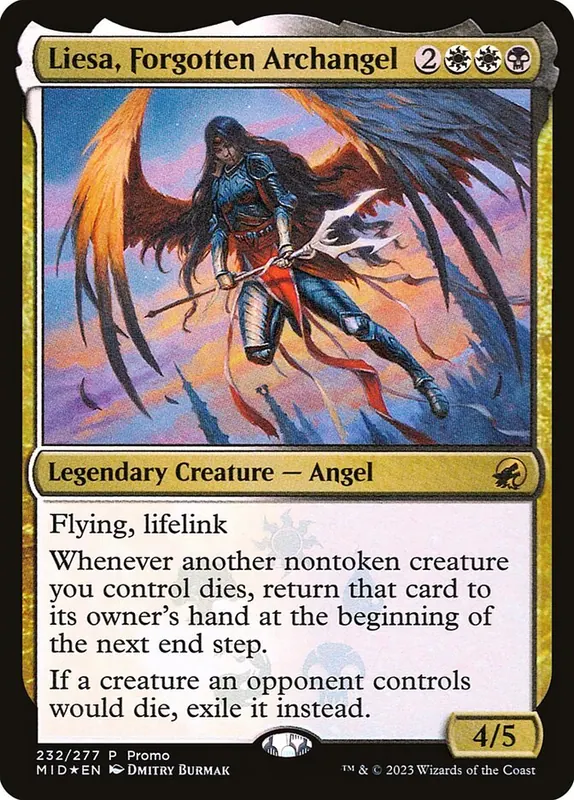 Liesa, Forgotten Archangel [Innistrad: Midnight Hunt Promos]
