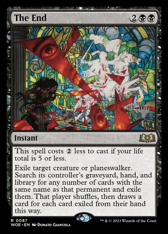 The End [Wilds of Eldraine Promos]