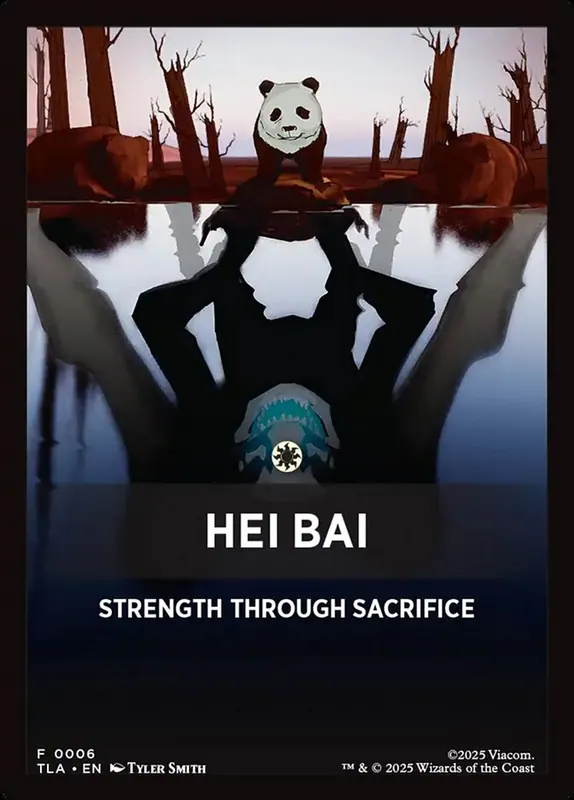 Hei Bai [Avatar: The Last Airbender Jumpstart Front Cards]