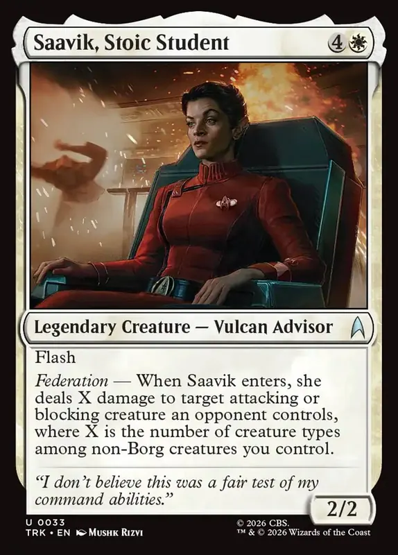 Saavik, Stoic Student [Star Trek]
