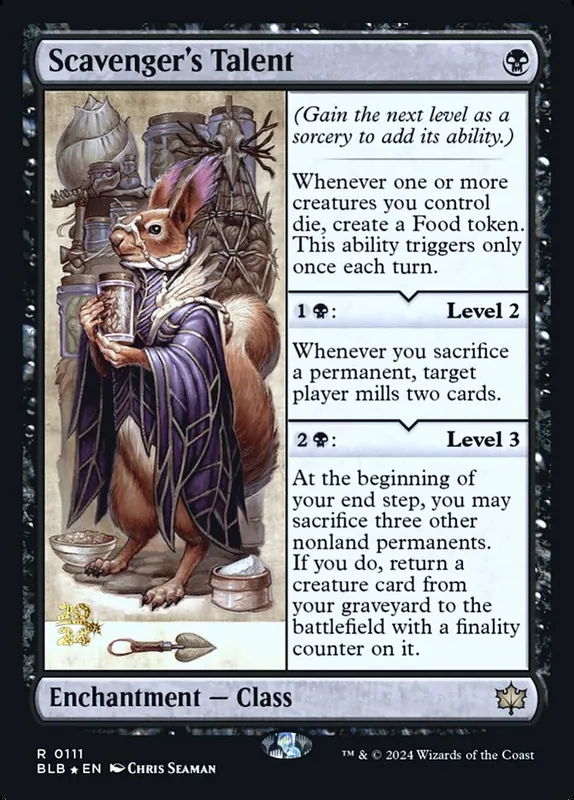 Scavenger's Talent [Bloomburrow Promos]