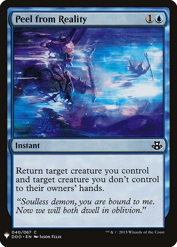 Peel from Reality [The List]