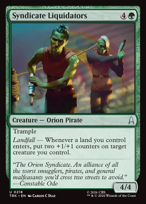 Syndicate Liquidators [Star Trek]