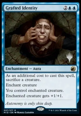 Grafted Identity (Promo Pack) [Innistrad: Midnight Hunt Promos] - Español
